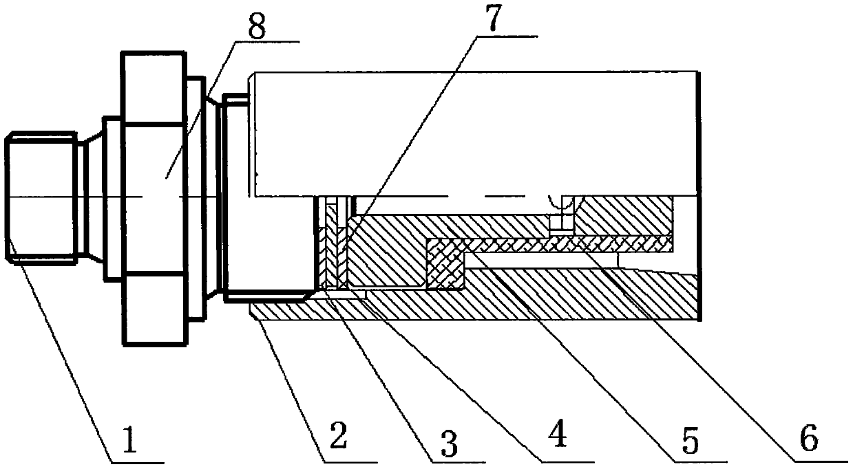 Special check valve for pneumatic material conveying