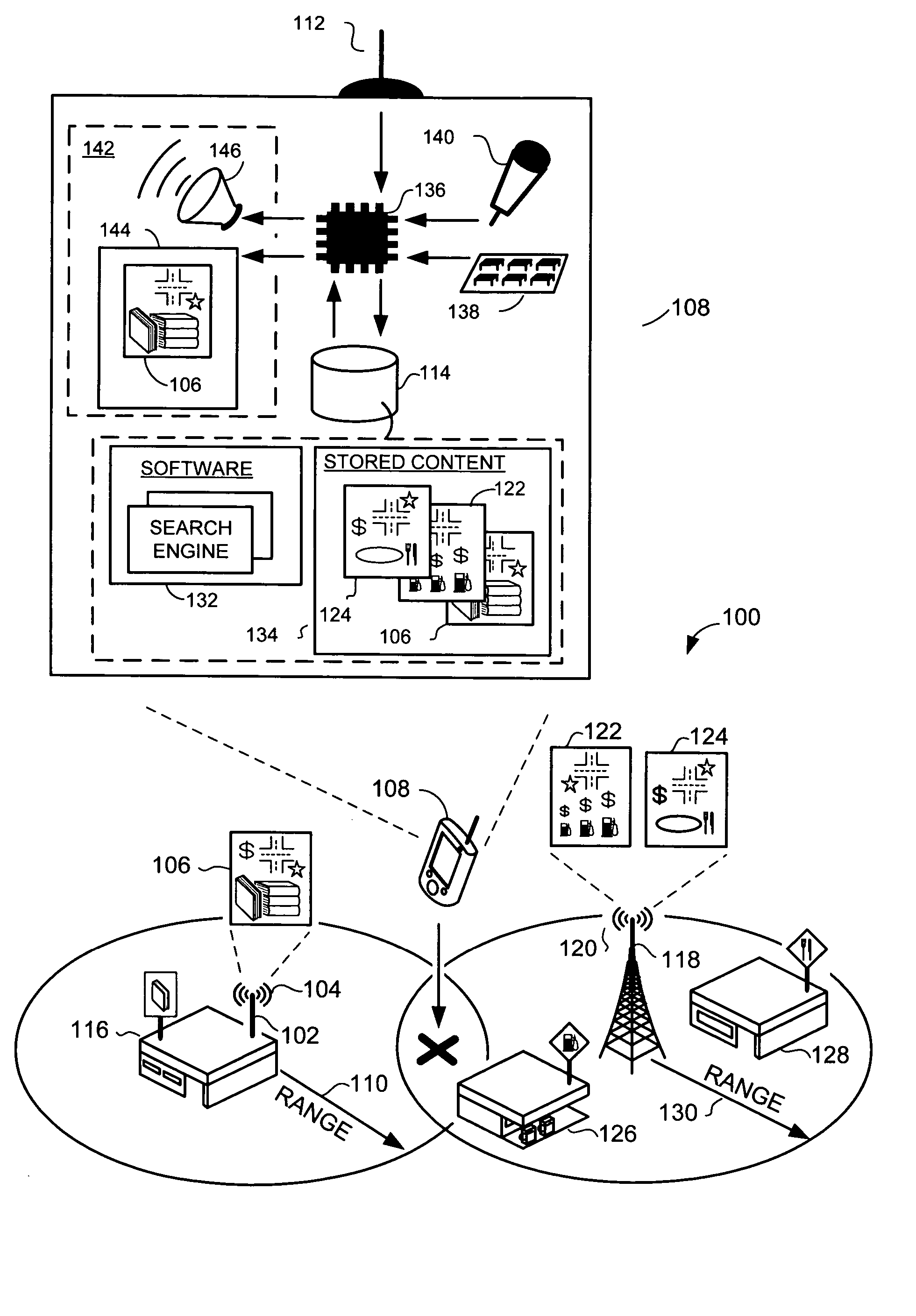 Selectively storing broadcast in mobile device