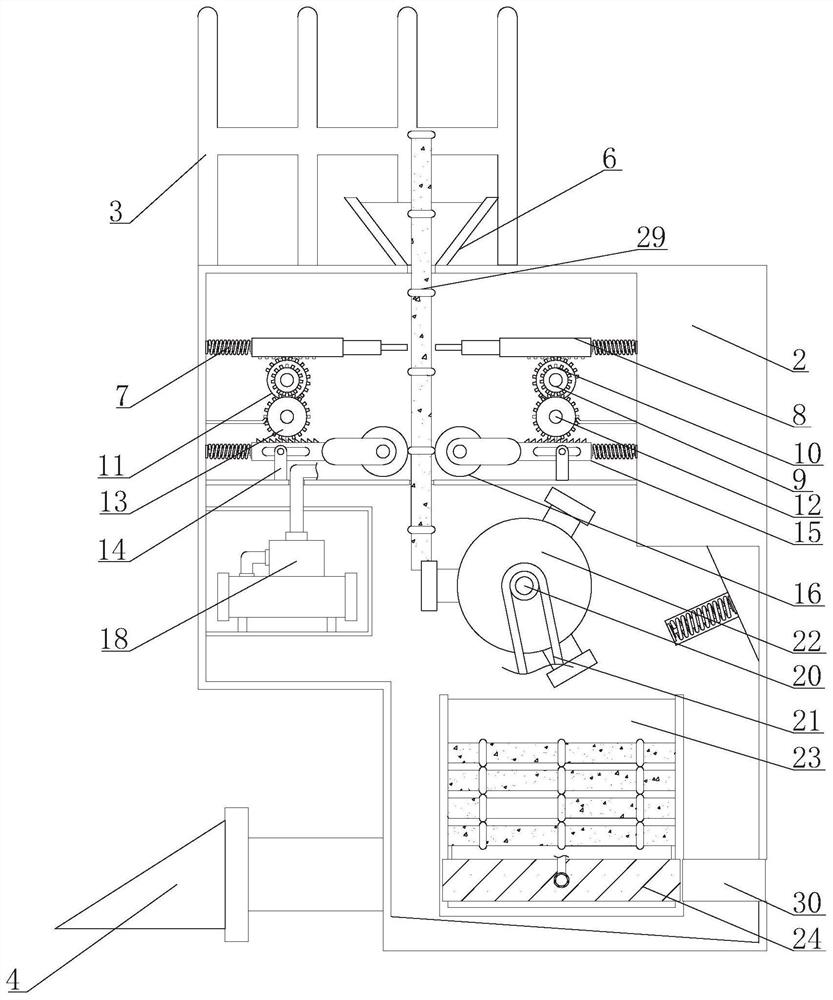 A real-time cutting device for sugarcane cultivation