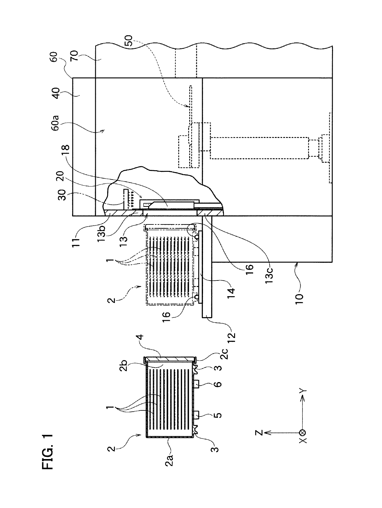 Gas purge unit