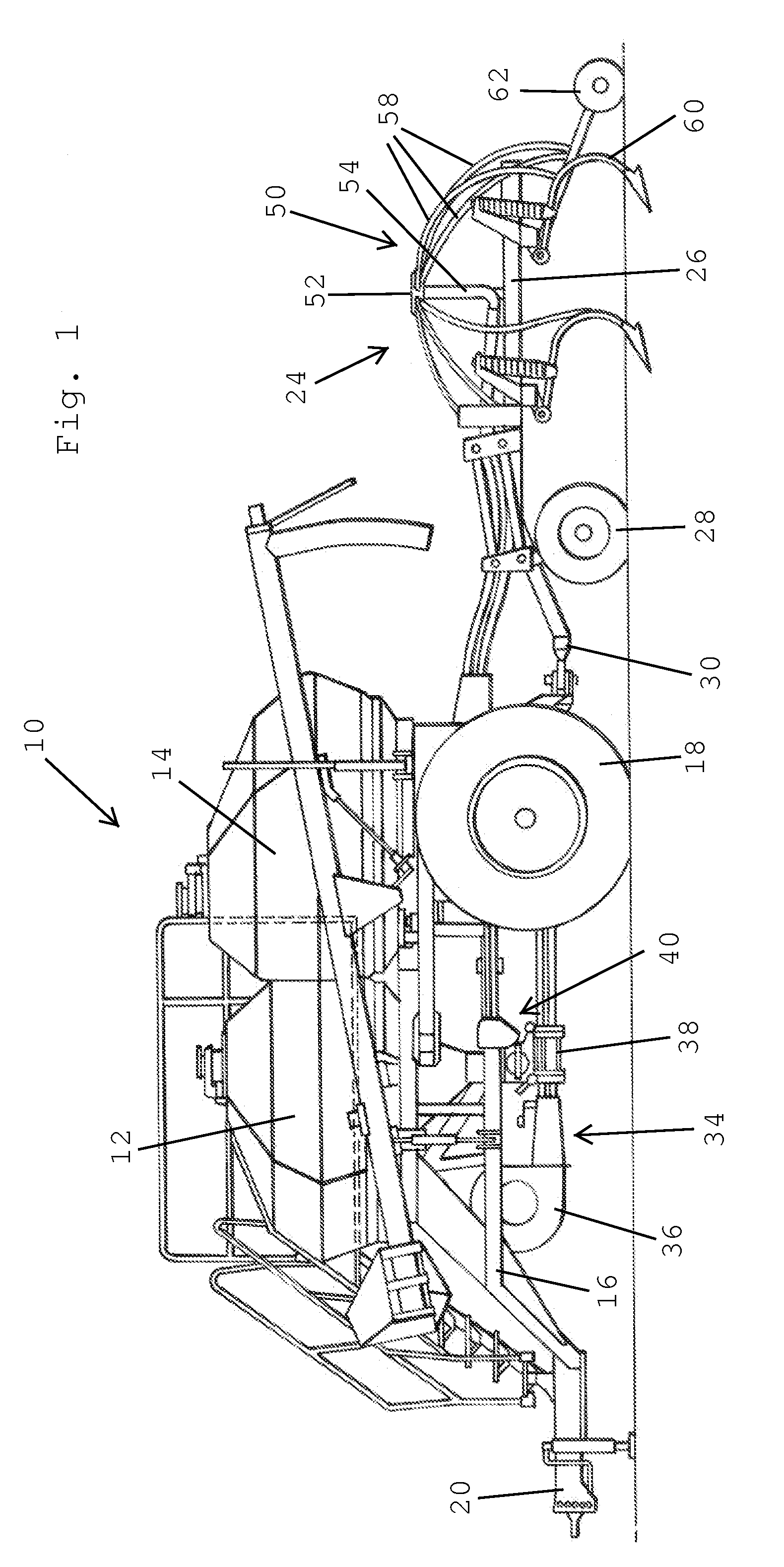 Particulate flow sensing for an agricultural implement