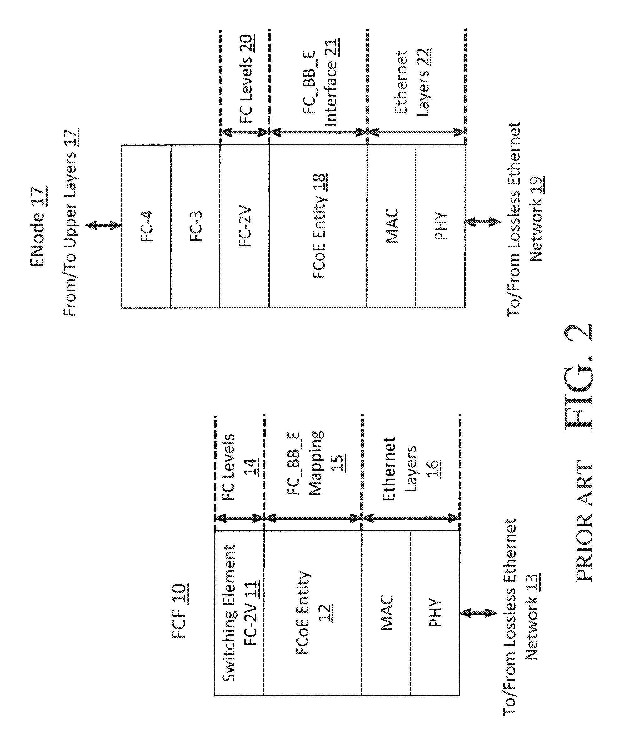 Methods, systems and apparatus for the interconnection of fibre channel over ethernet devices using a trill network