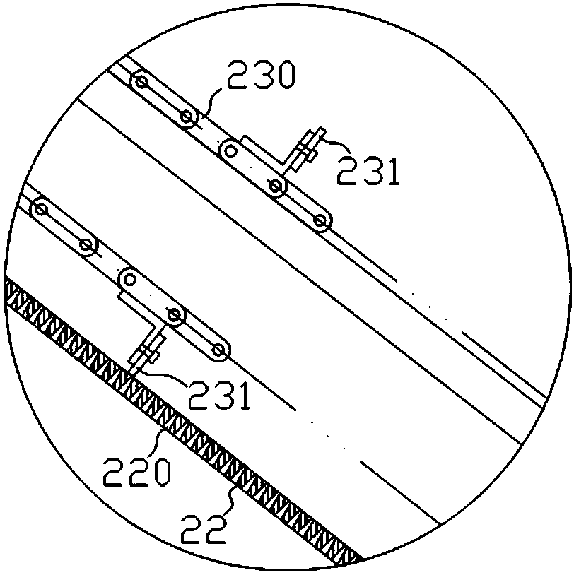 A system for the treatment of process water in integrated trench sludge treatment station