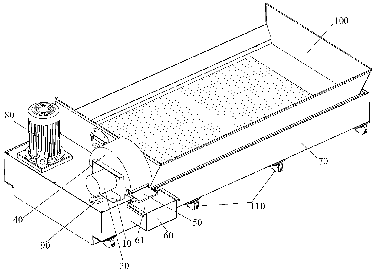 Oil-water separation device and machine tool water tank with same