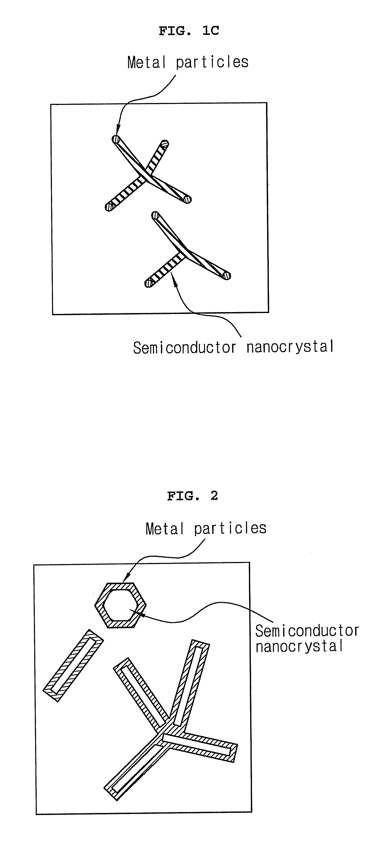 Semiconductor nanocrystal-metal complex and method of preparing the same