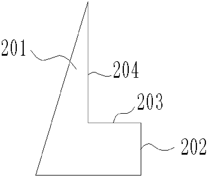 Passenger vehicle back row descending prevention device and passenger vehicle