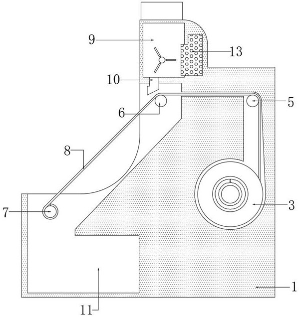 A painting device for steel structure maintenance