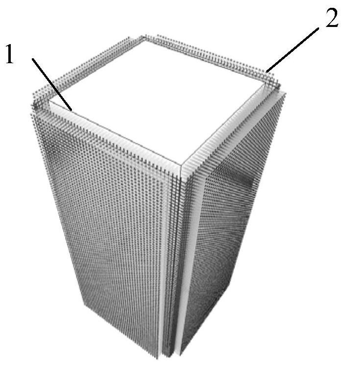 Method for making light-transmitting concrete, light-transmitting concrete and wall