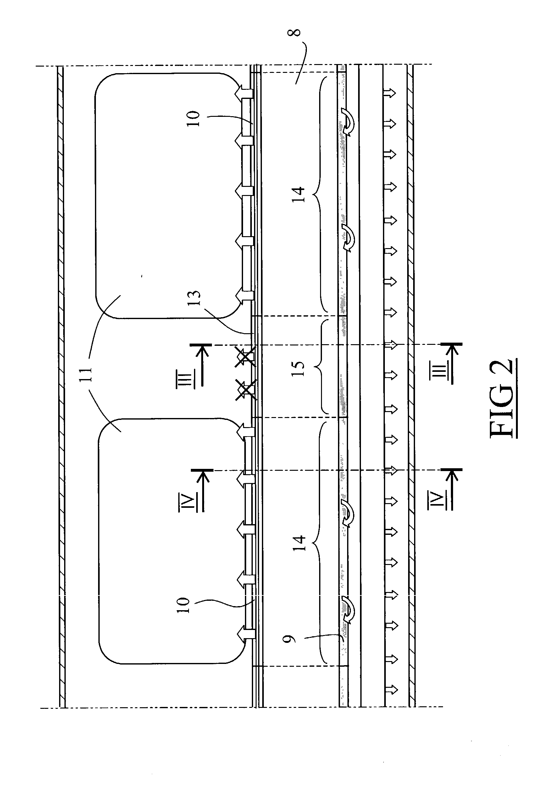 Device for delivering conditioned air into a passenger area of a rail vehicle