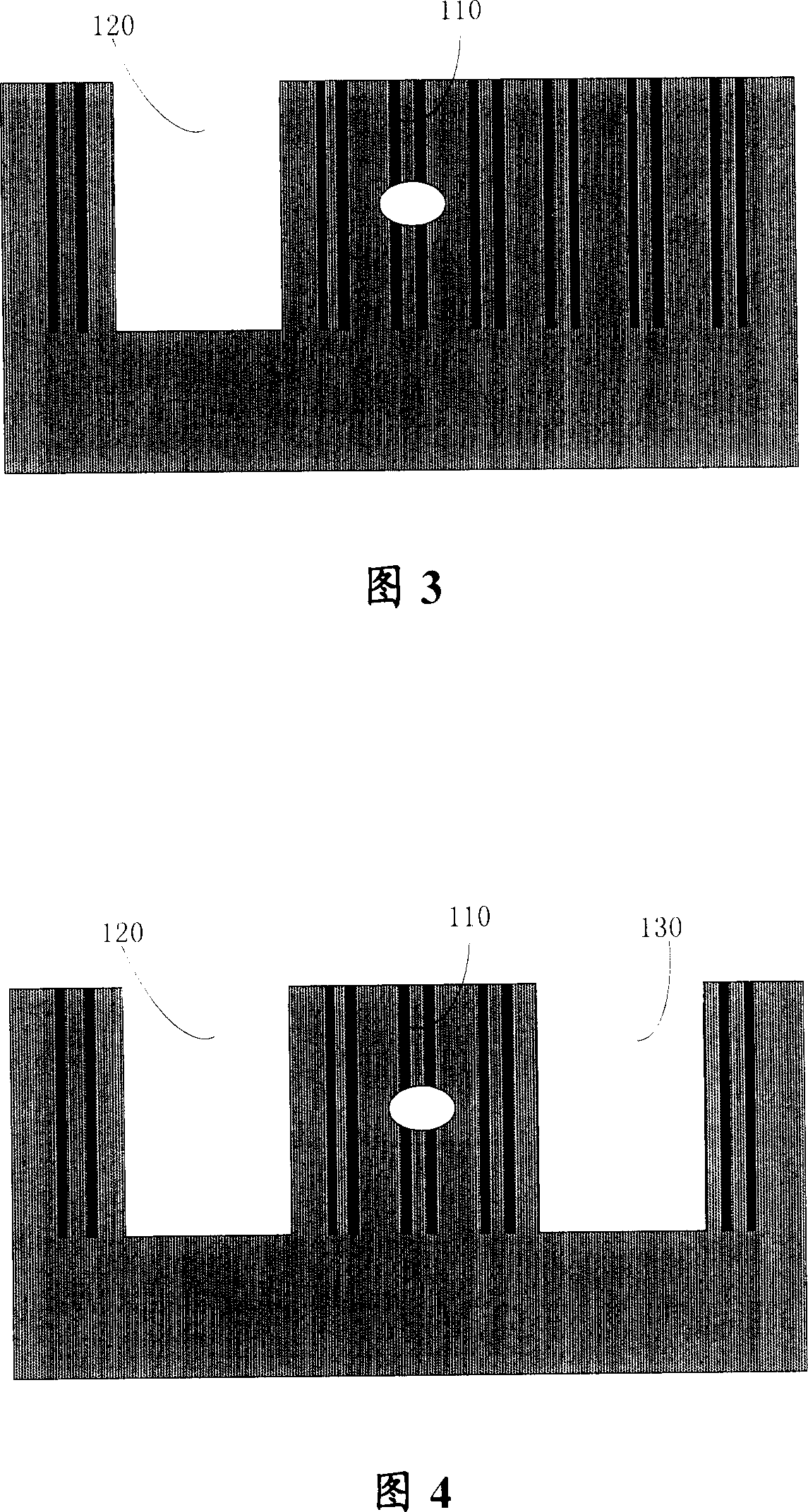 Method for detecting failure dapth of deep channel