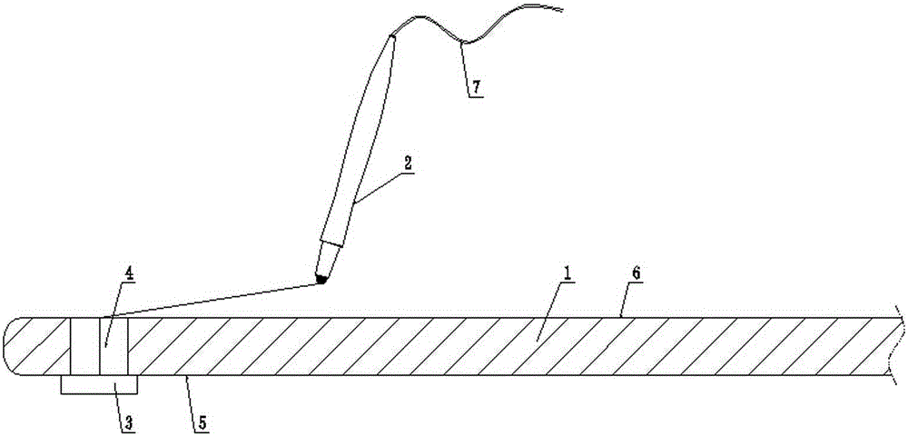 Handwriting positioning method for ultrasonic wave pen