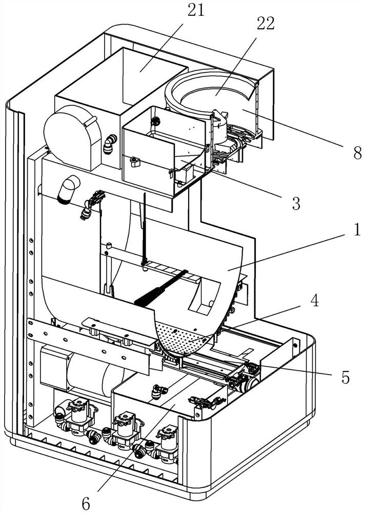 Kitchen waste treatment device