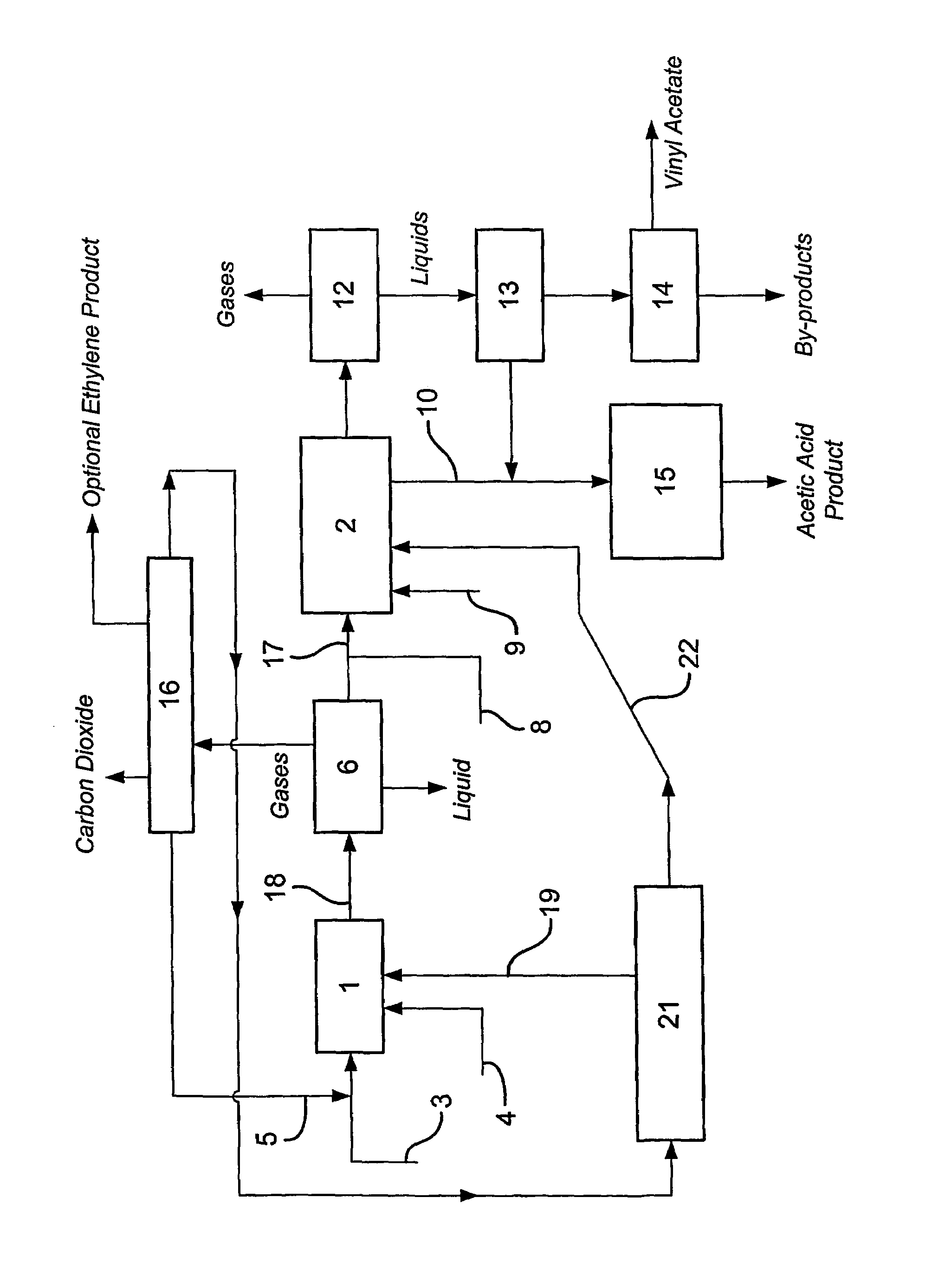 Process for the production of an alkenyl carboxylate or an alkyl carboxylate