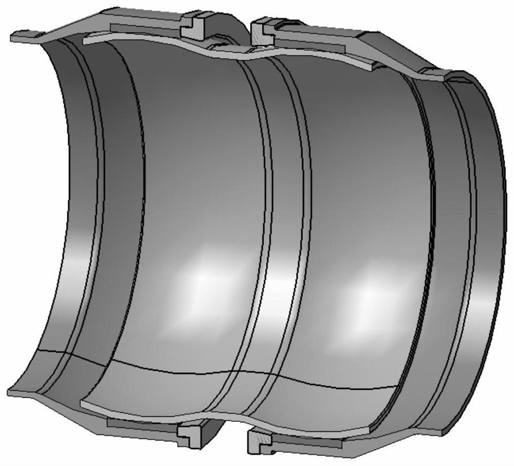 Sliding joint type pipeline compensator