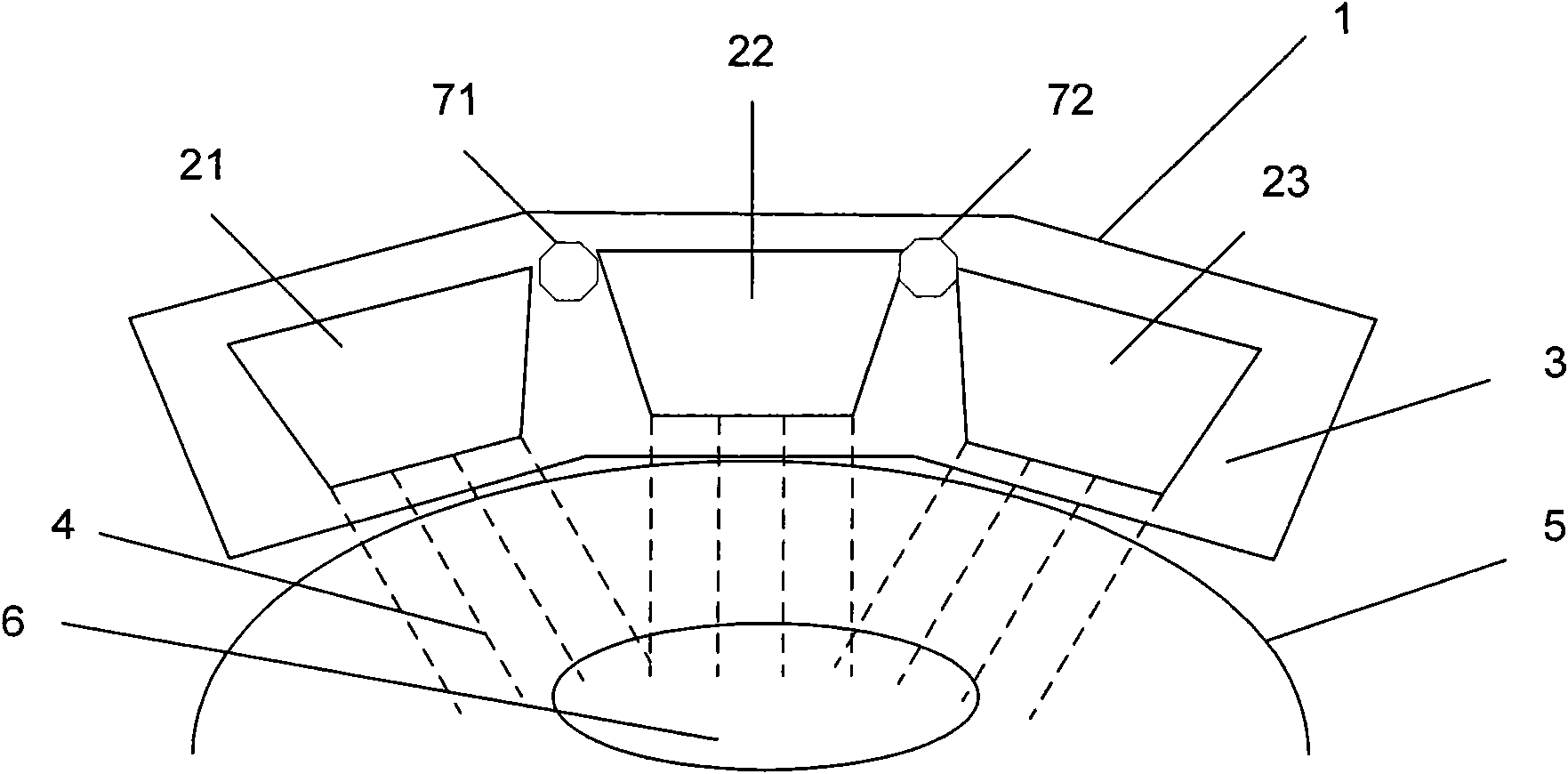 Ultrasonic probe and ultrasonic scanner