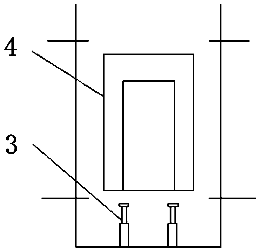 Elevator limiting device and elevator