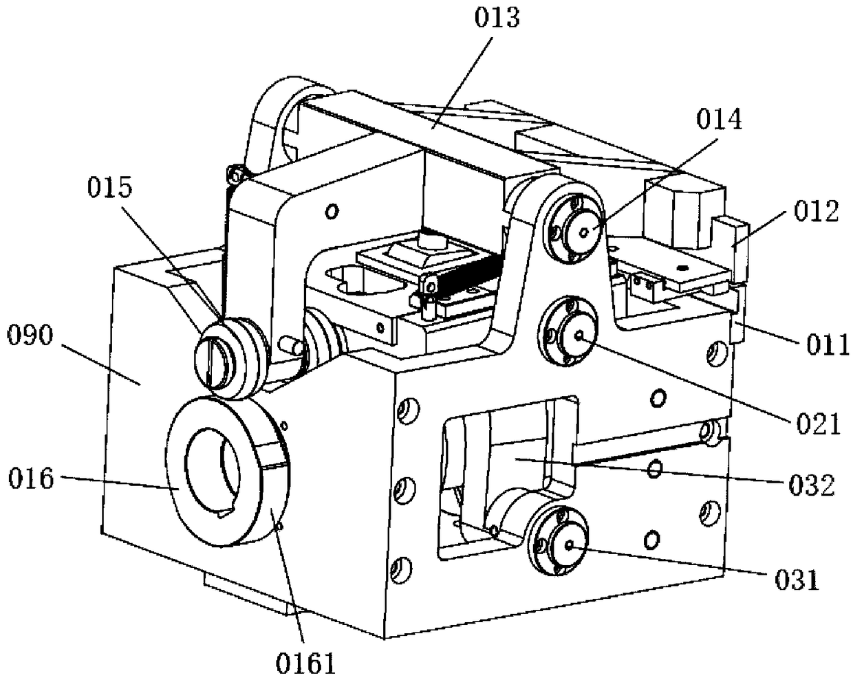 Metal sheet flanging equipment