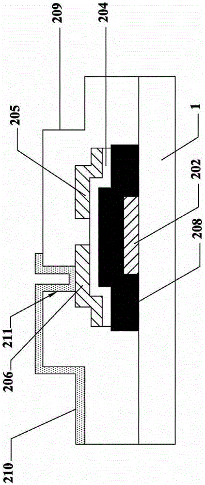 Display, thin film transistor array substrate and manufacturing process thereof