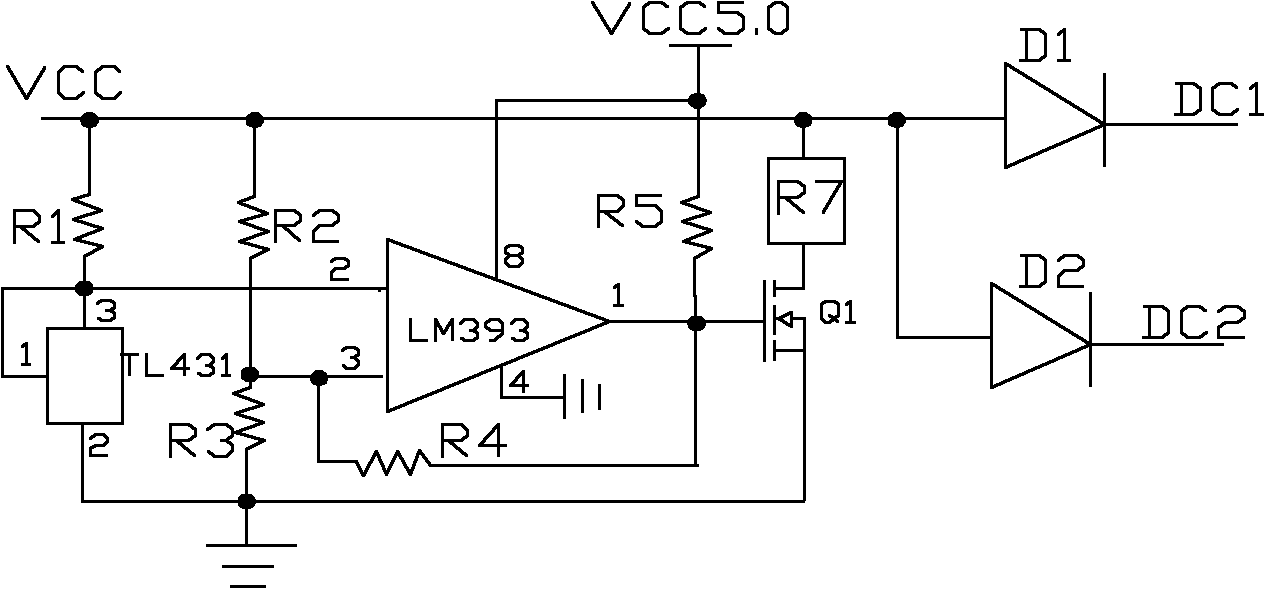 High-voltage side mutual inductance energy-acquiring device of high-voltage power transmission line