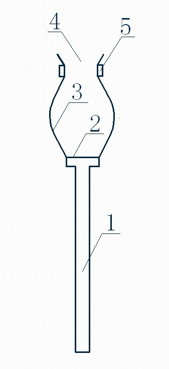 Lamp changing rod