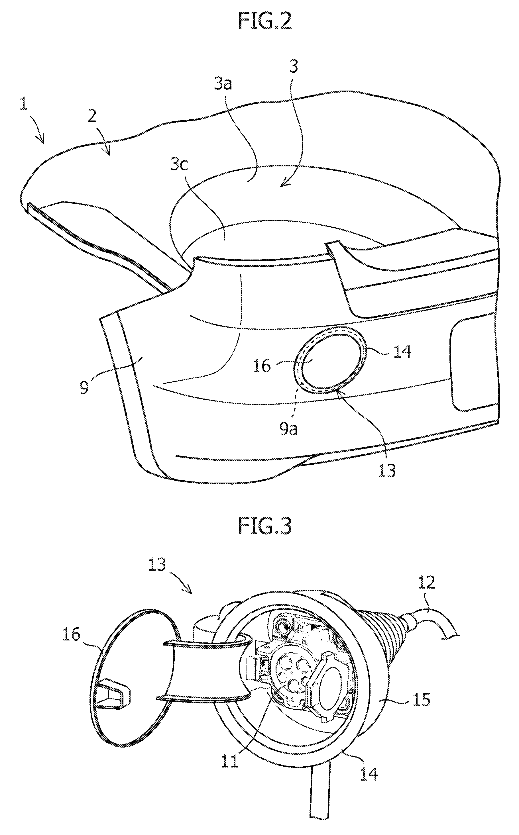 Installation structure for charging equipment in rear vehicle body