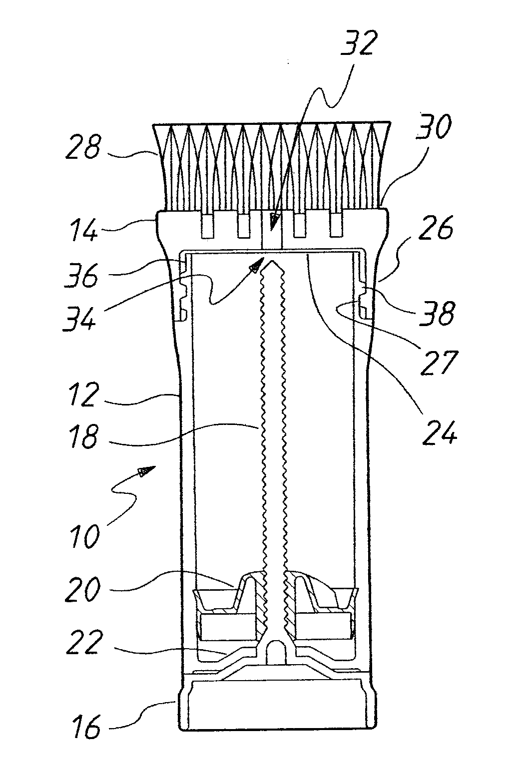 Dispenser and Brush Apparatus