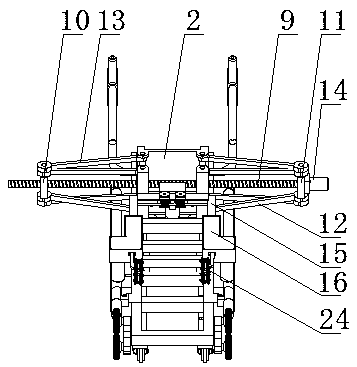 Vibrating jujube picking device