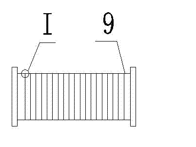 Automatic winding device with swinging mechanism for multi-wire cutting machine