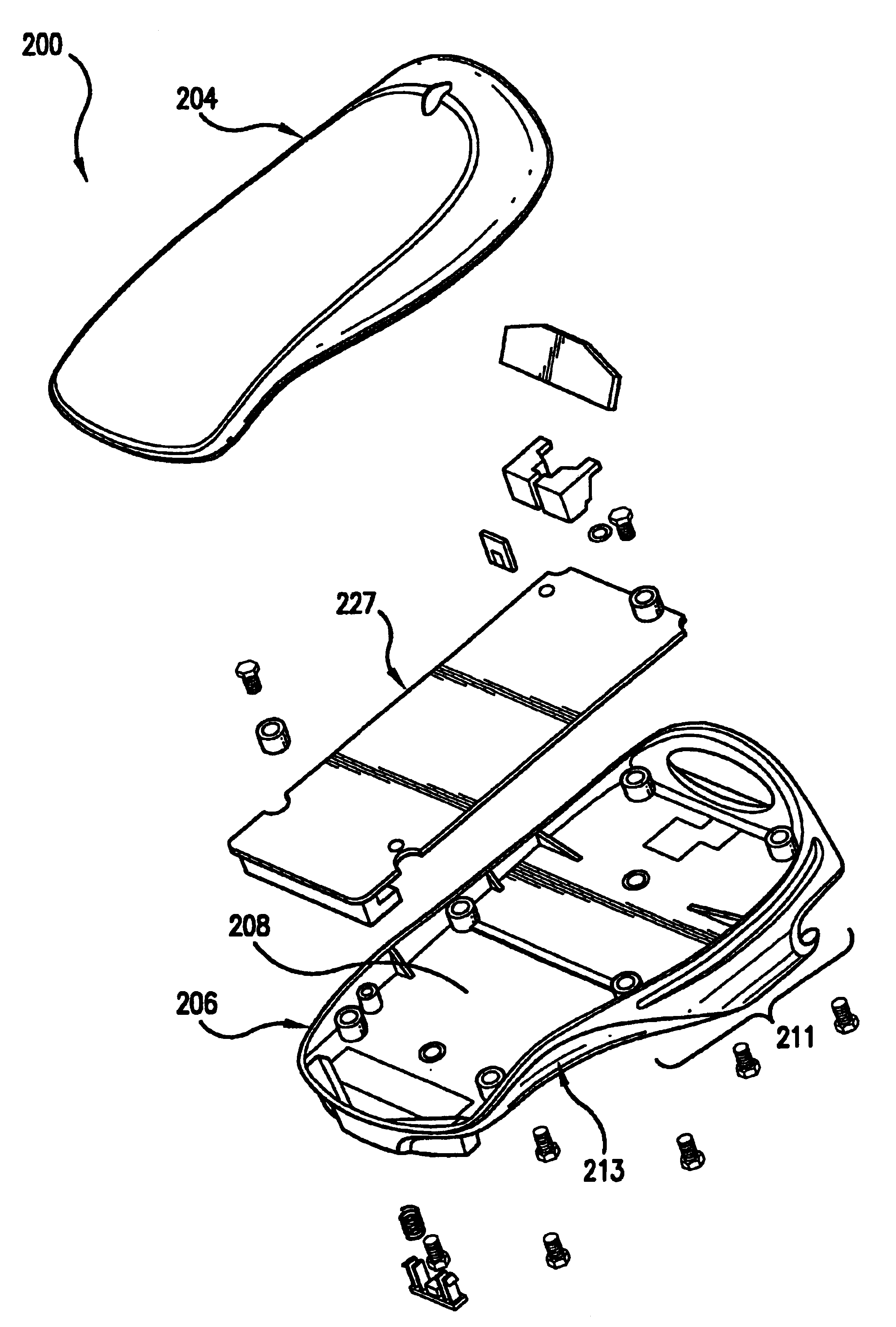 Adapter unit having a handle grip for a personal digital assistant