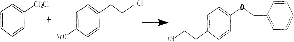 Preparation method of 2-(4-benzyloxyphenyl) ethanol