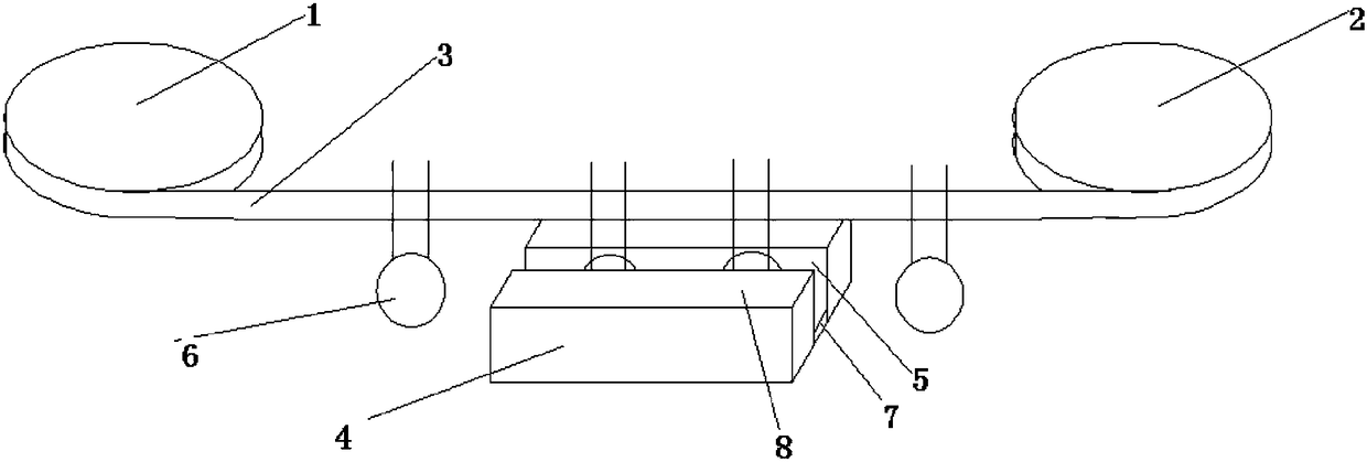 An easy-to-operate capacitor encapsulation machine