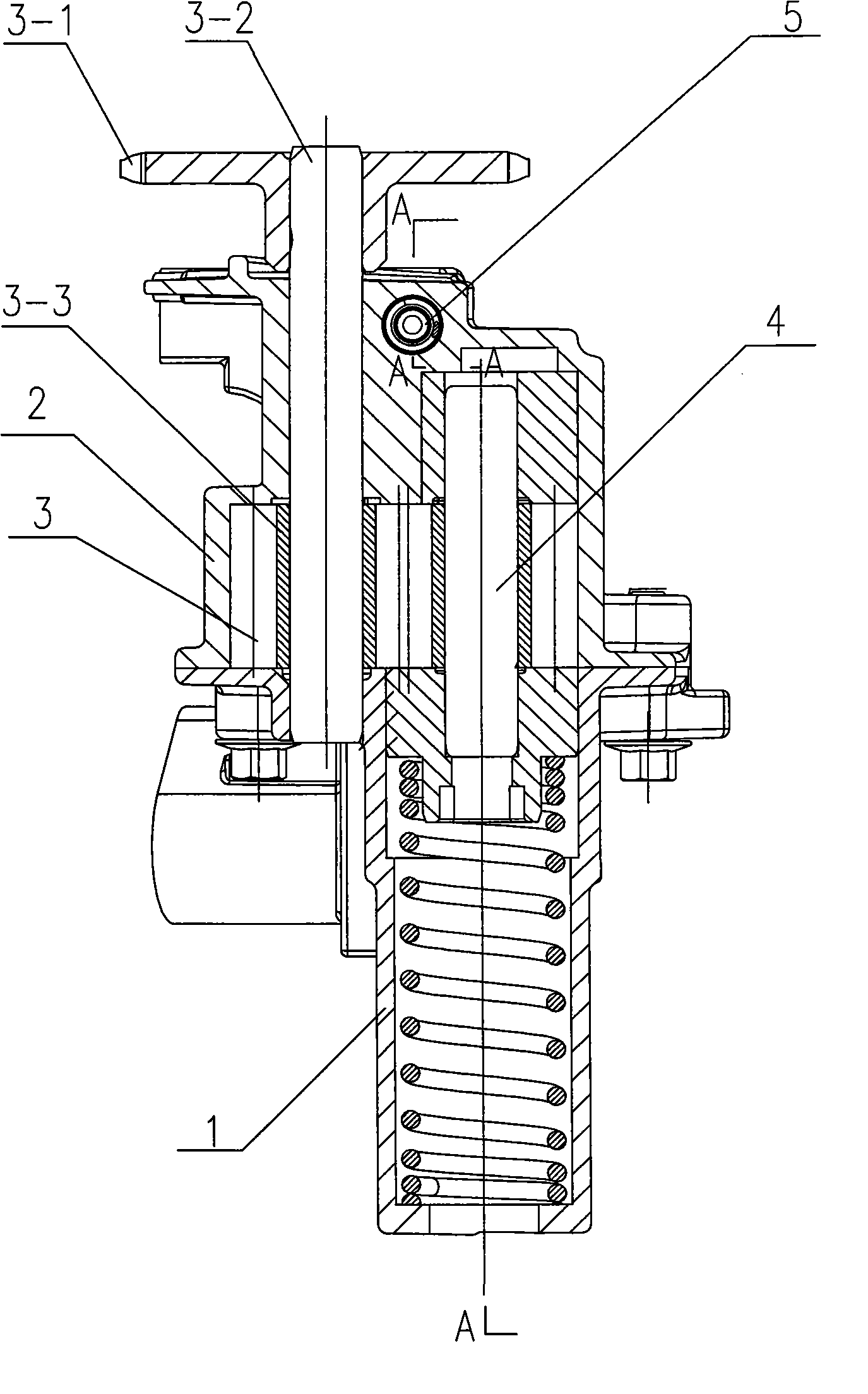 Variable-displacement gear type oil pump