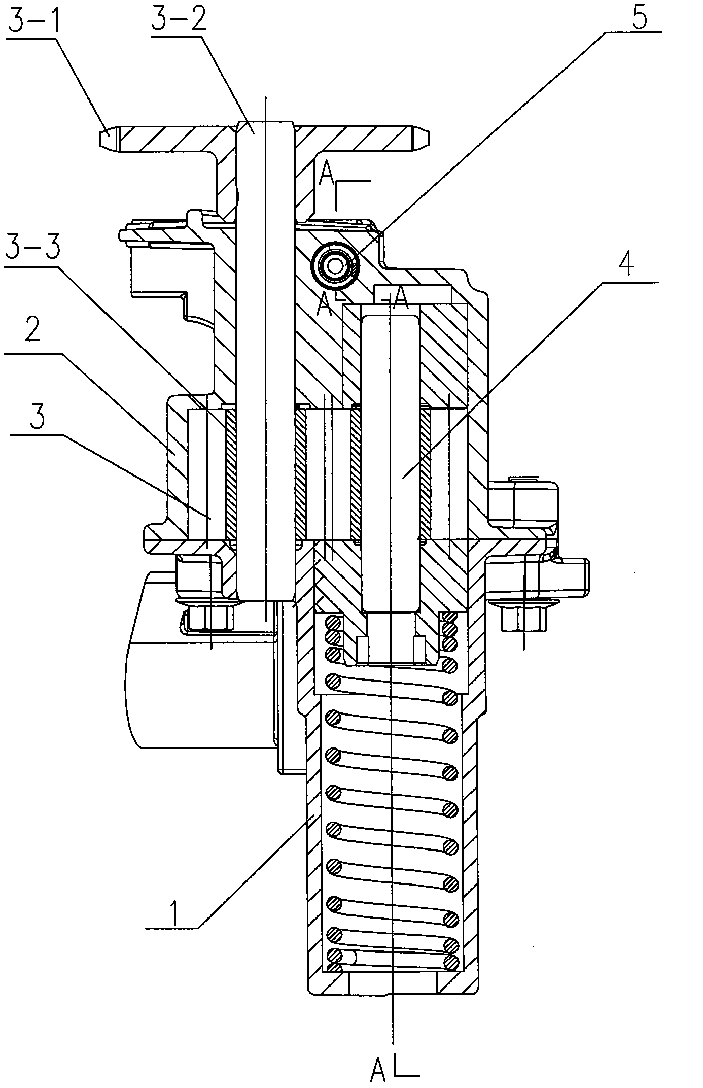 Variable-displacement gear type oil pump