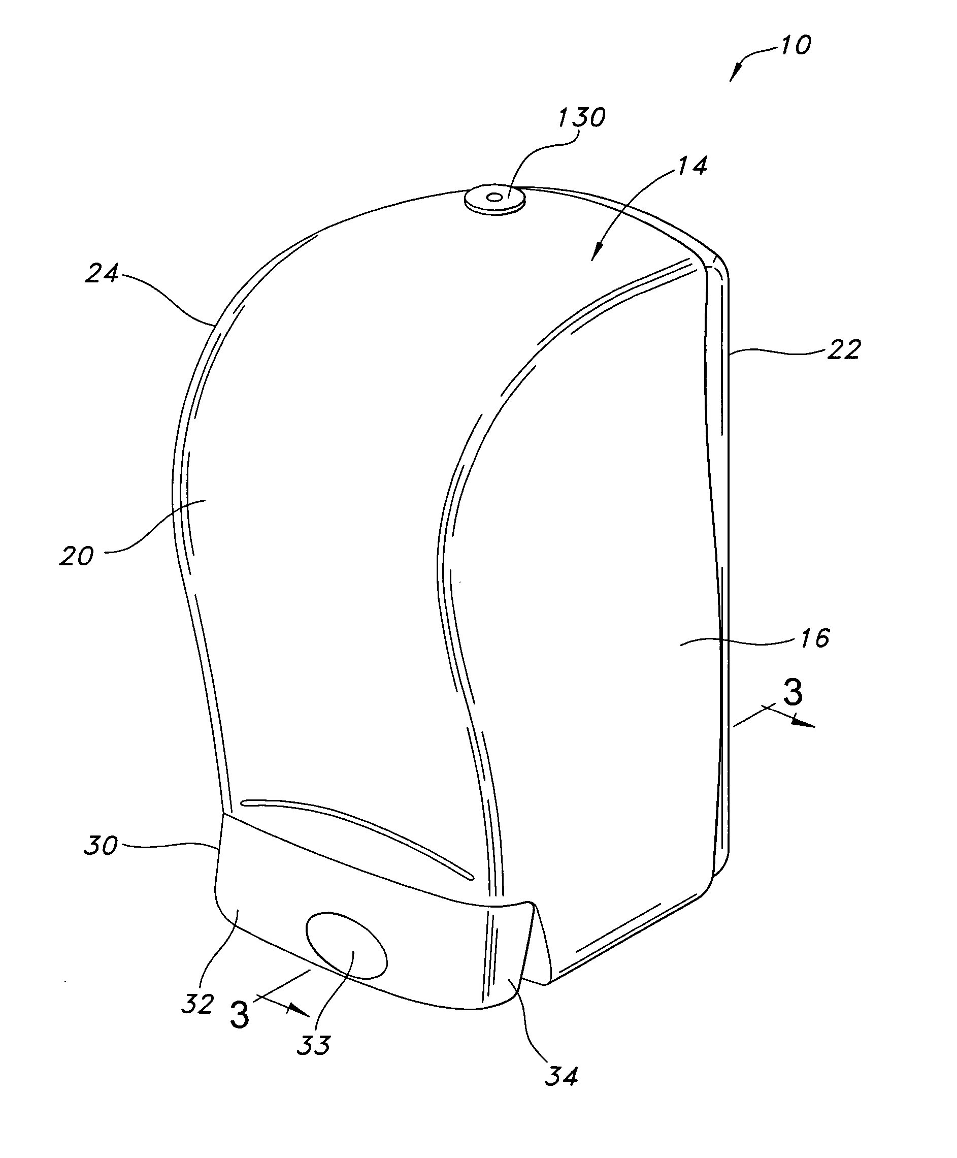 Vent plug for self-contained viscous liquid dispenser