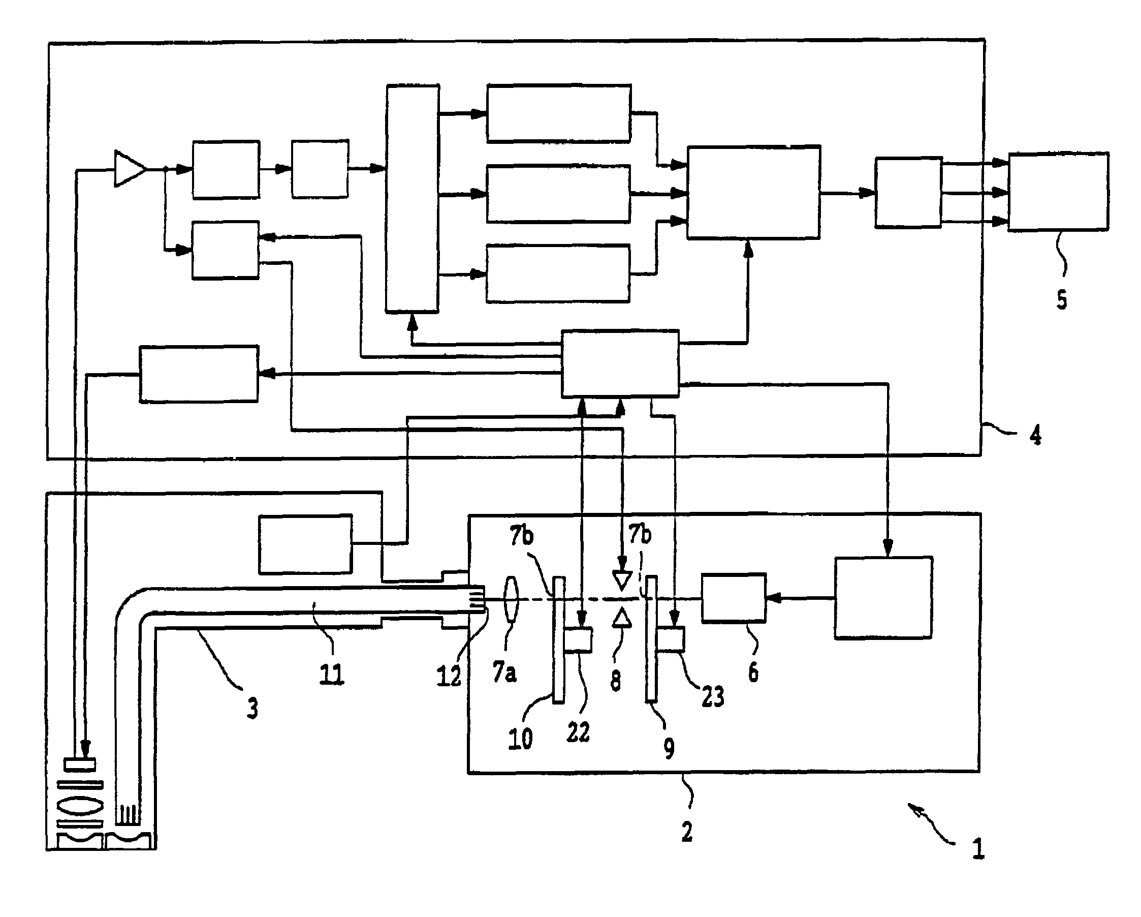 Endoscope that provides selection of each illumination mode of four different illumination modes