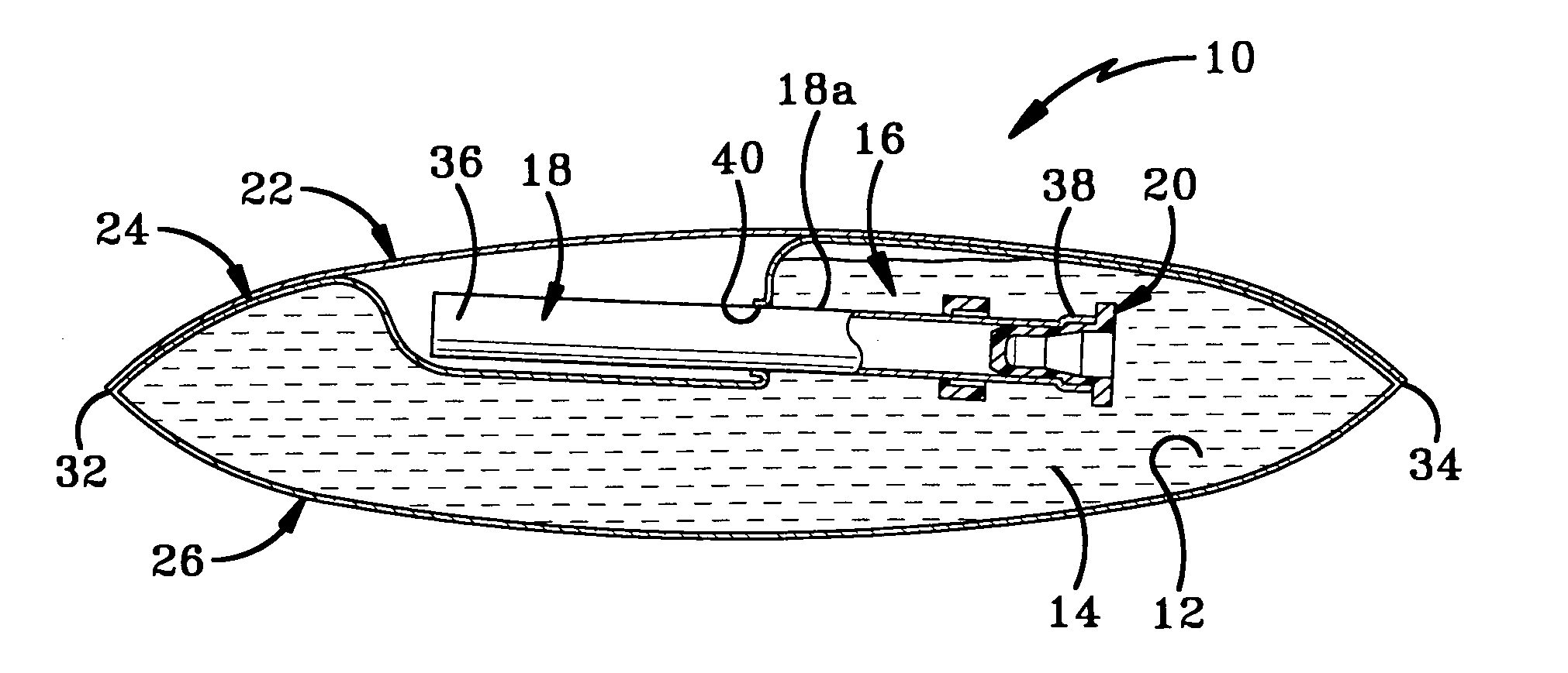 Container for retaining liquids and valve for use in the same