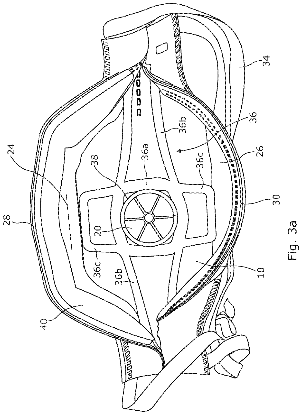 Personal respiratory protection device and method of manufacturing a personal respiratory protection device