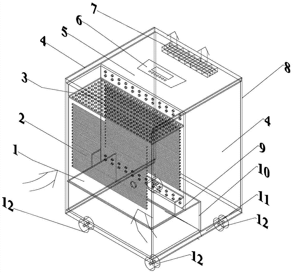 Air purification device and air purification method with humidity control function