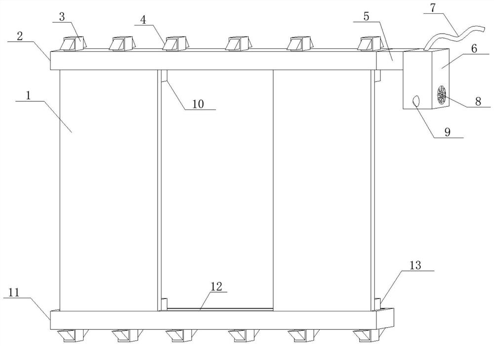 A guide rail for an elevator with a derailment alarm