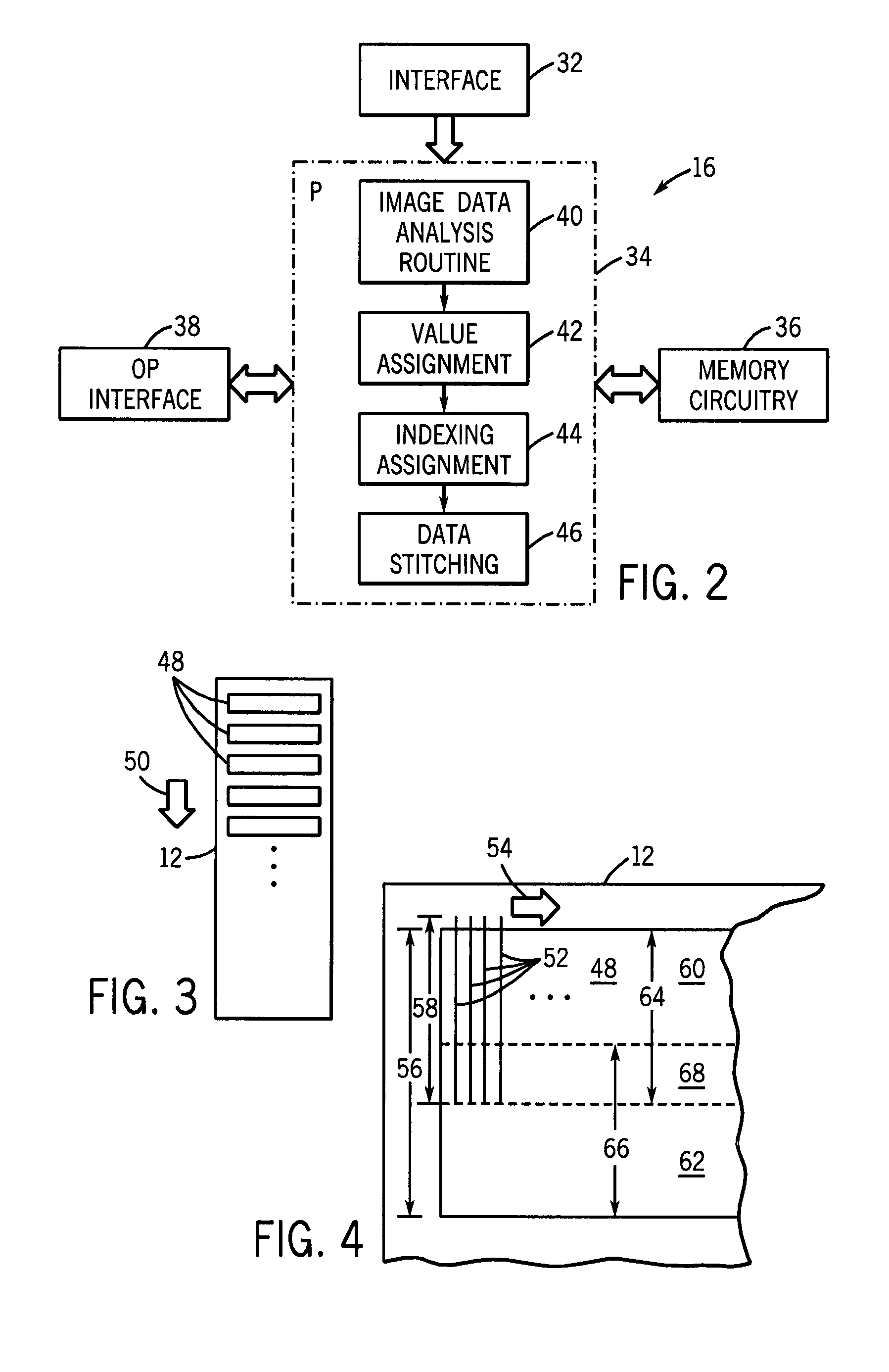 Microarray analytical data stitching system and method