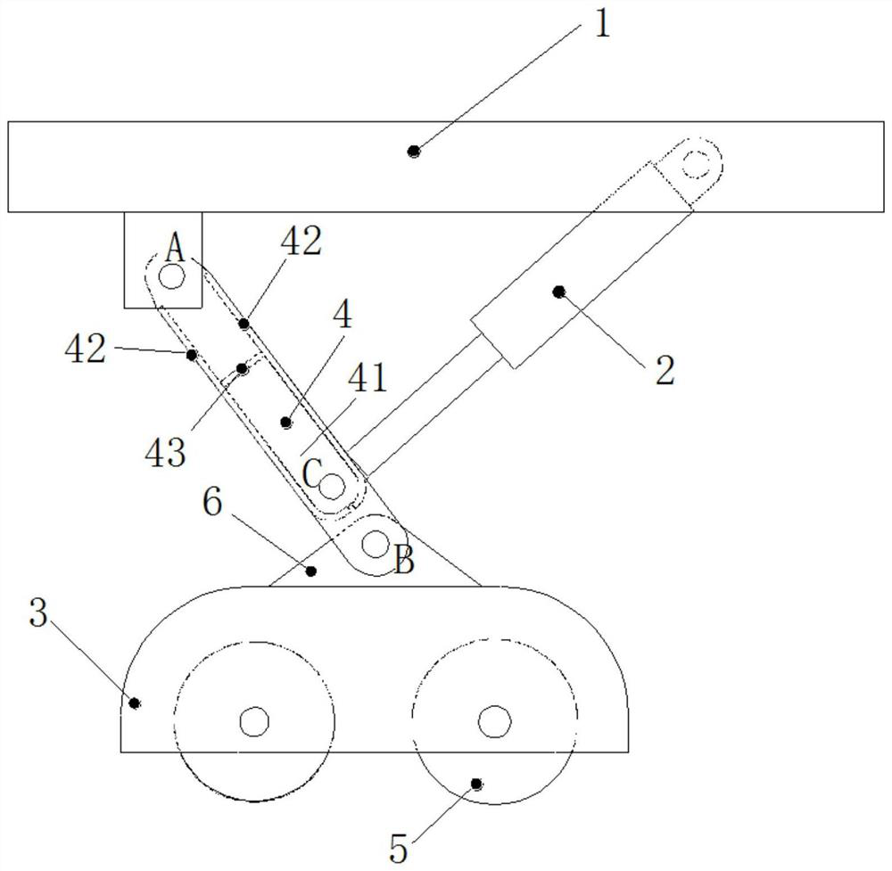 Bridge detection vehicle