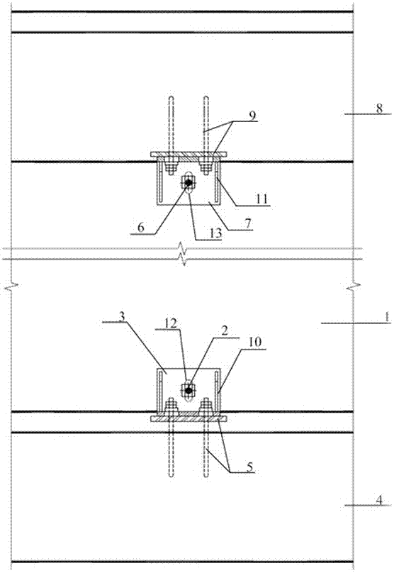A wall panel installation connector and a method for installing the wall panel
