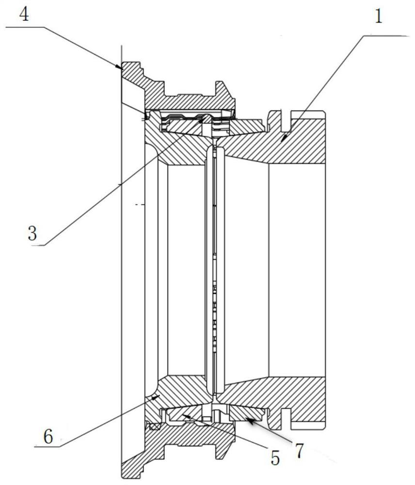 Integrated commercial vehicle AMT rear auxiliary synchronizer and control method