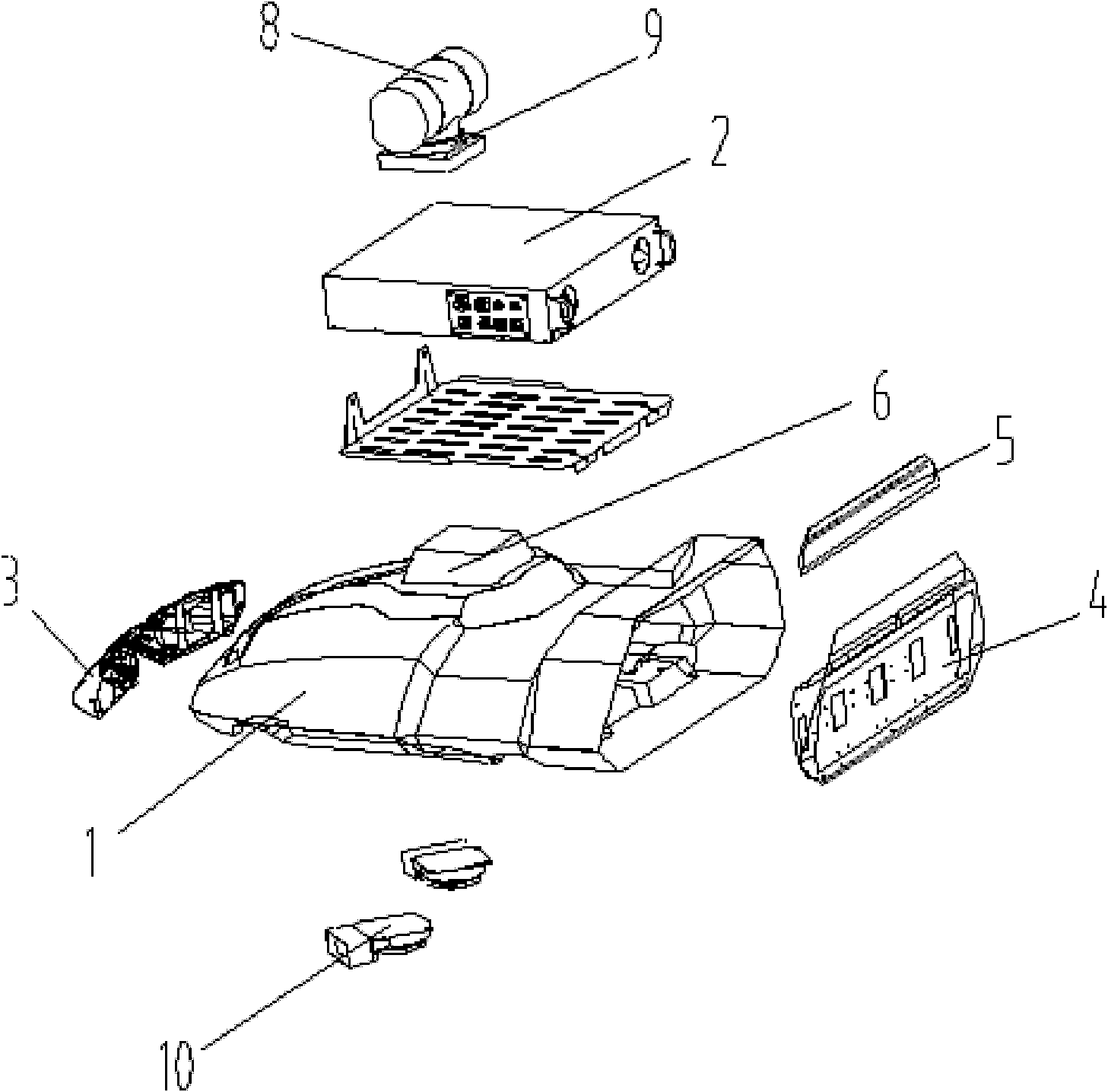 Small-sized vehicle information acquiring platform