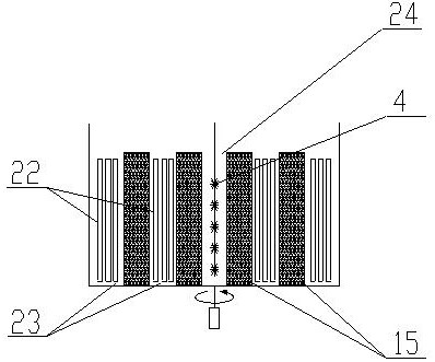 A compound closed cooling tower