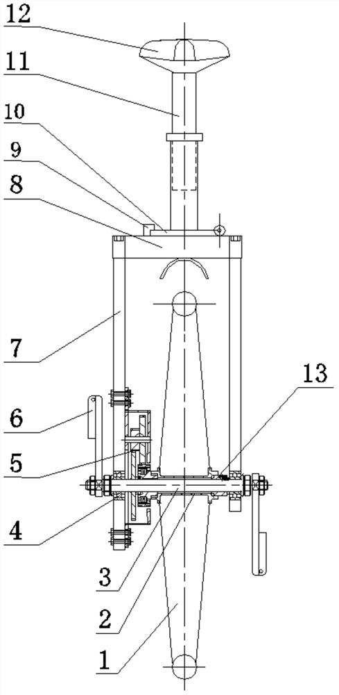 Ultra-light acceleration bicycle and acceleration device thereof