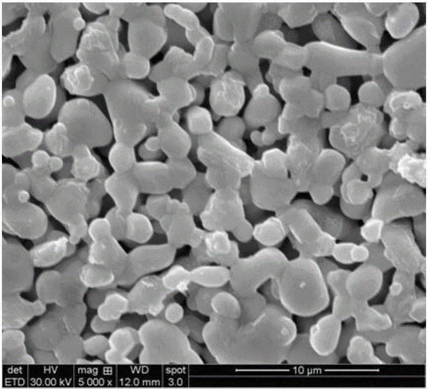 Garnet structure lanthanum lithium tantalate based solid electrolyte material and preparation method thereof