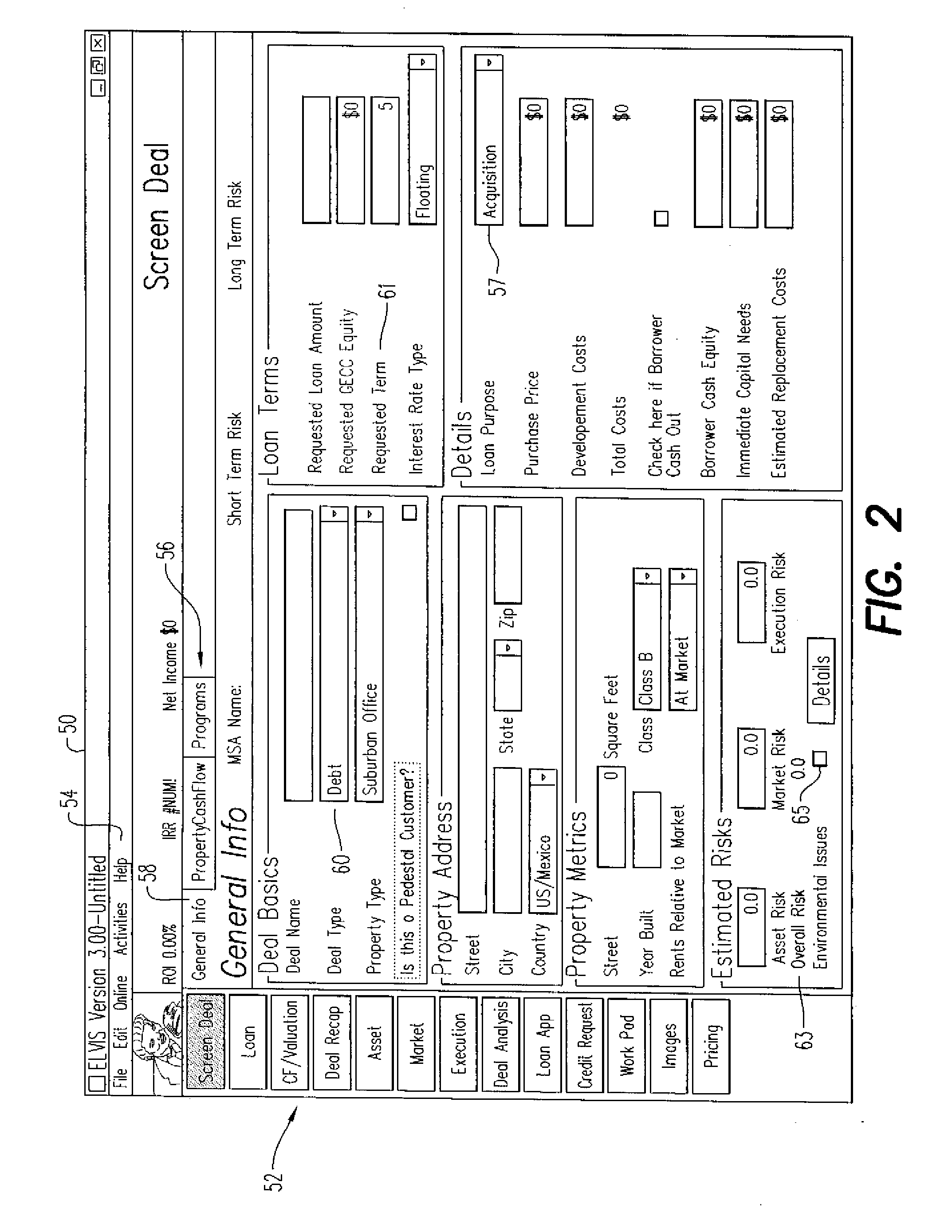 Method and system for loan organization and underwriting