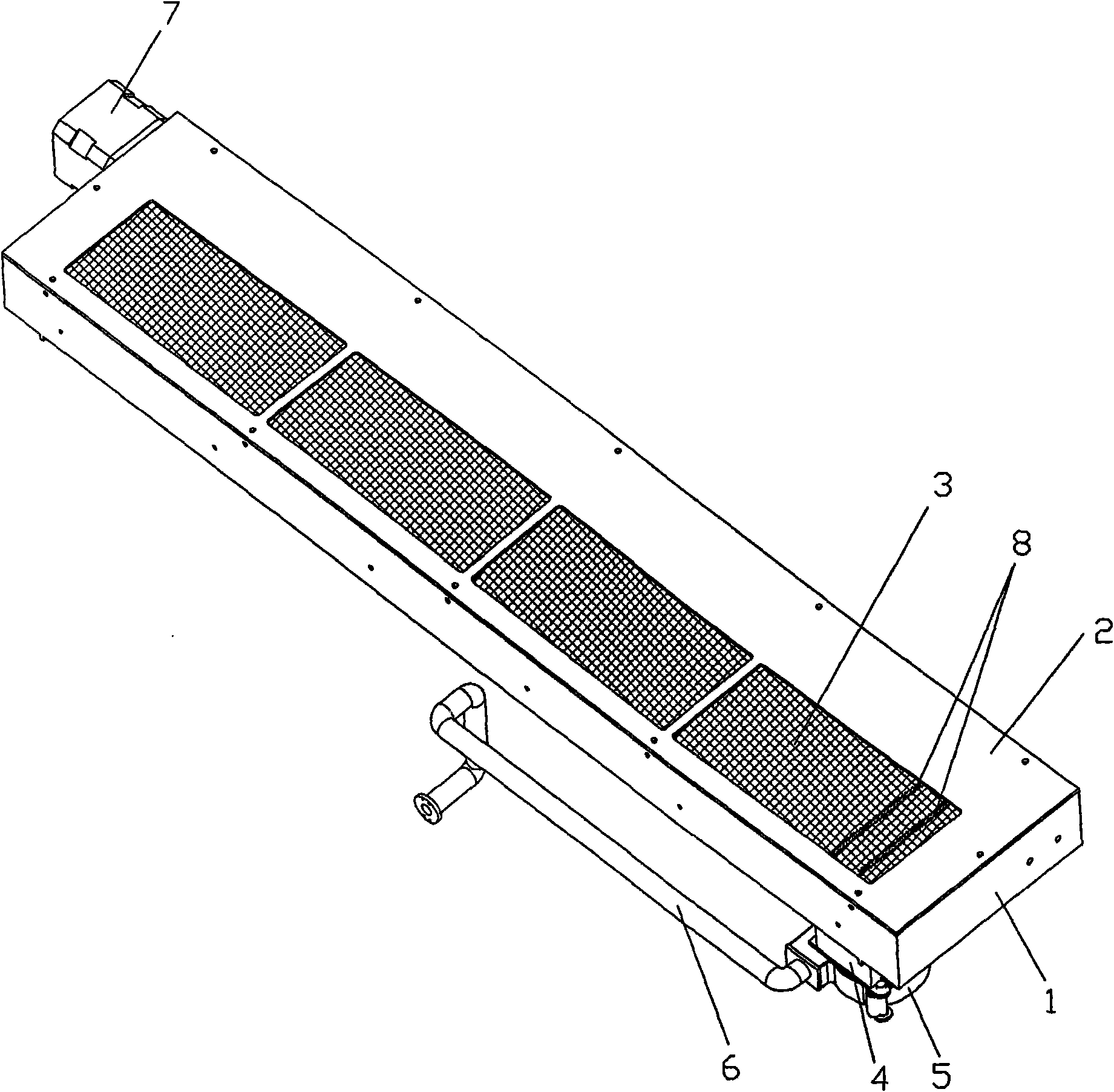 Automatic dedusting filtering device
