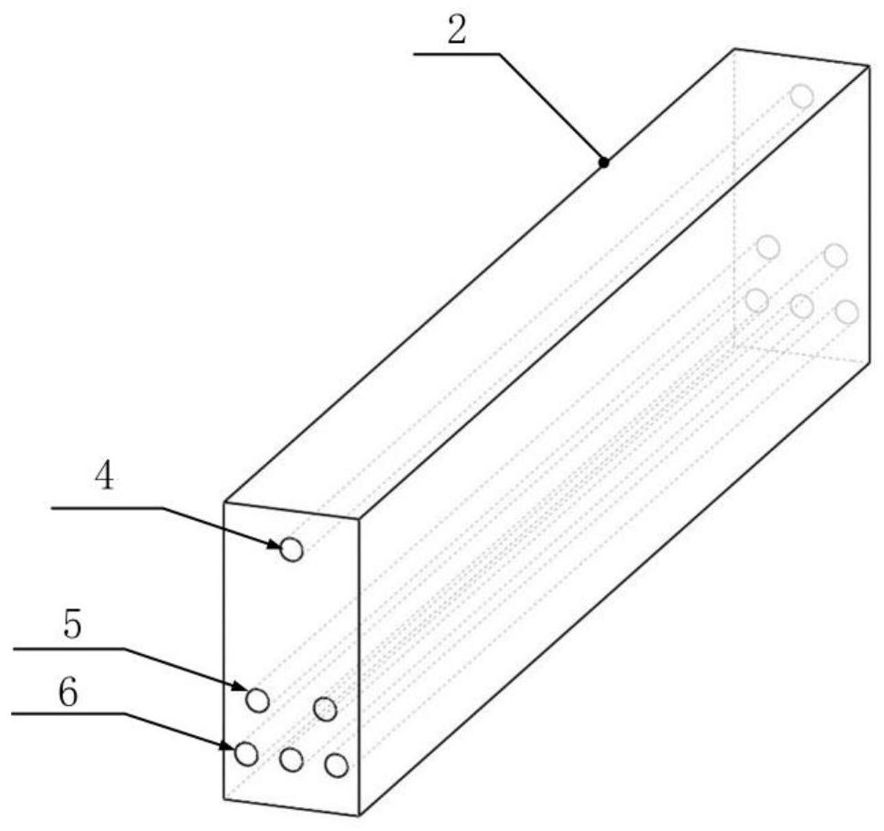 Low-frequency sound absorption covering layer with gradient change cylindrical cavity